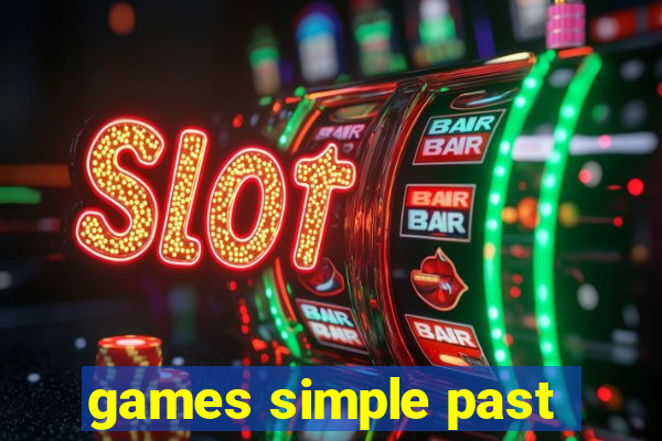 games simple past